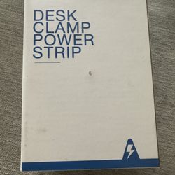Office / Gaming Desk Clamp Power Strip