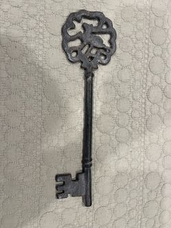 Large decorative key