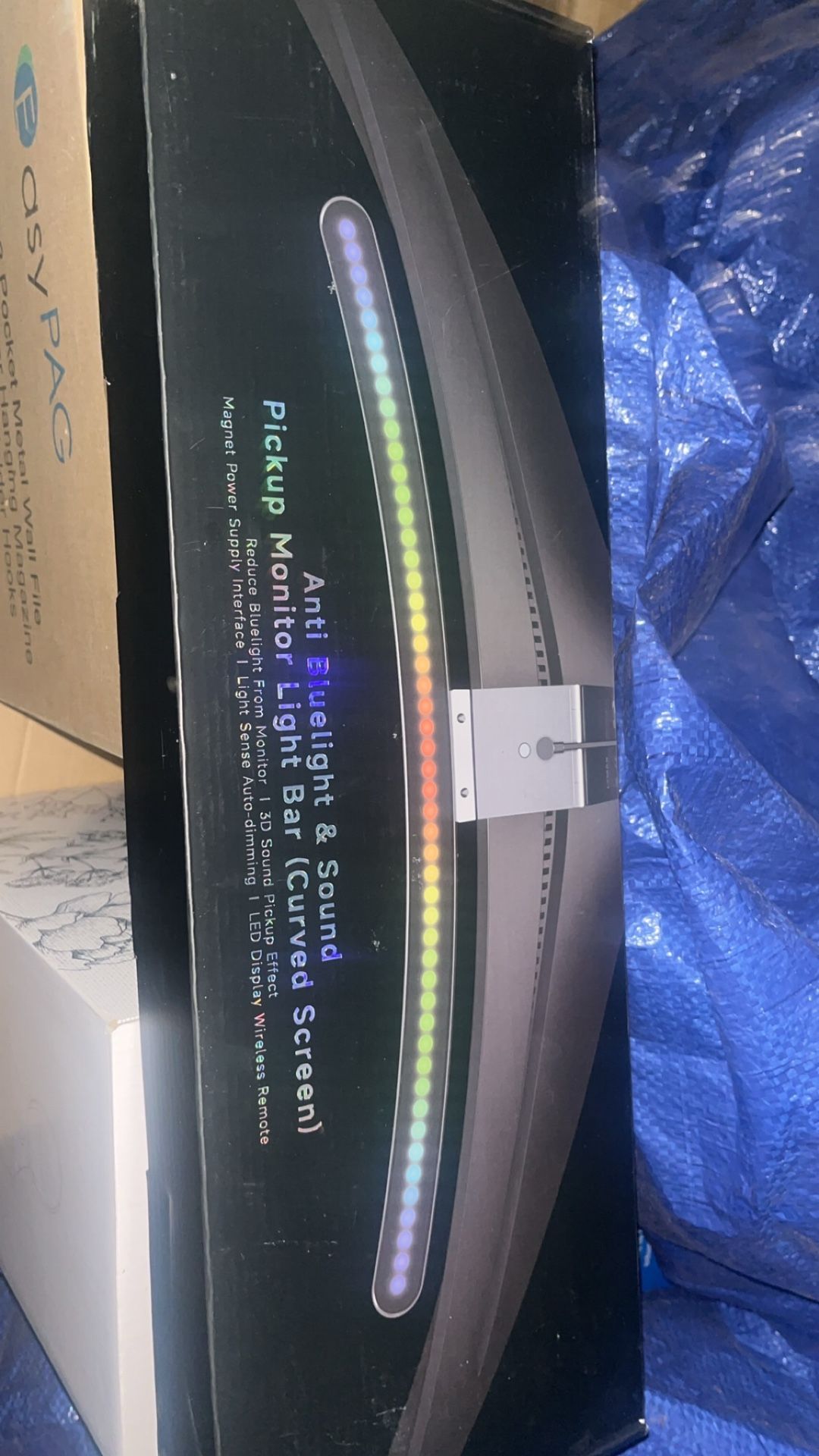 Anti Bluelight & Sound Pickup Monitor Light Bar (Curved Screen)