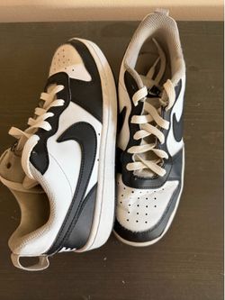 Kids' Nike Court Borough Recraft Low Top Sneaker