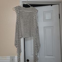 About A Girl Waterfall Open Front Neutral Cardigan

