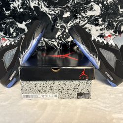 NEW Size 13 Men Jordan 5 Metallic Black Reimagined HF3975-001