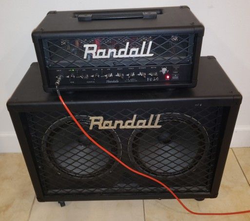 Randall Diavlo RD20H & RD212 Tube Head Celestion V30 12" Cab Matched Set