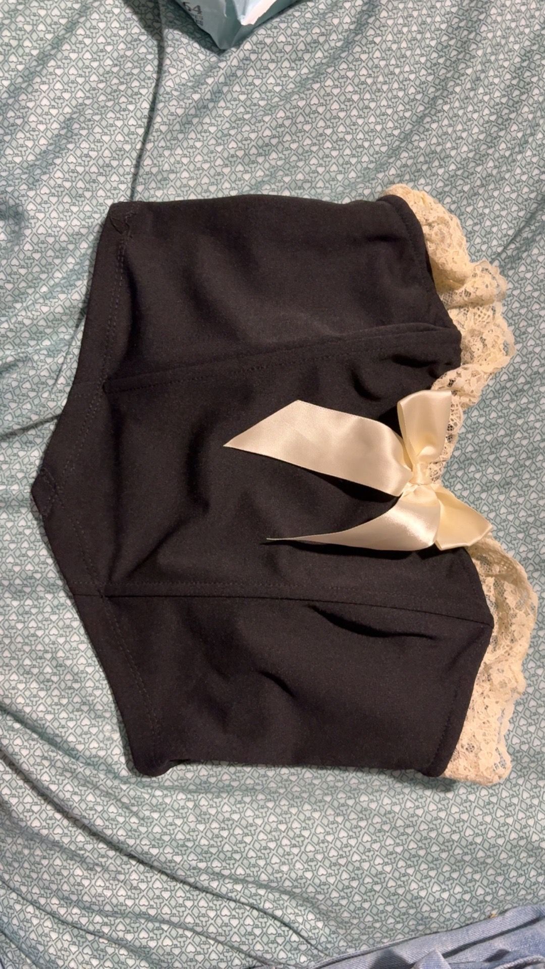 Bow corset top