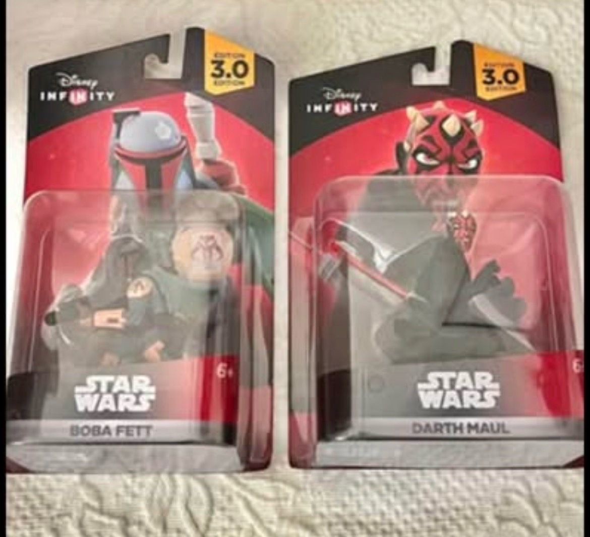 Star Wars Boba Fett & Darth Maul, $11 each, $20 both