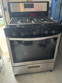 Whirlpool 5 Burner gas oven For Sale