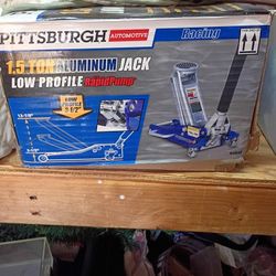 It's Like New A Pittsburgh Floor Jack 1.5 Aluminum 175 Bucks