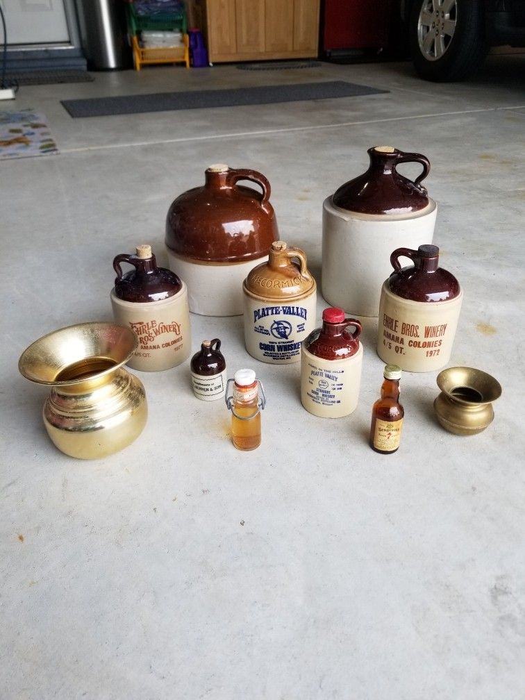 Antique "Moonshine" Jugs