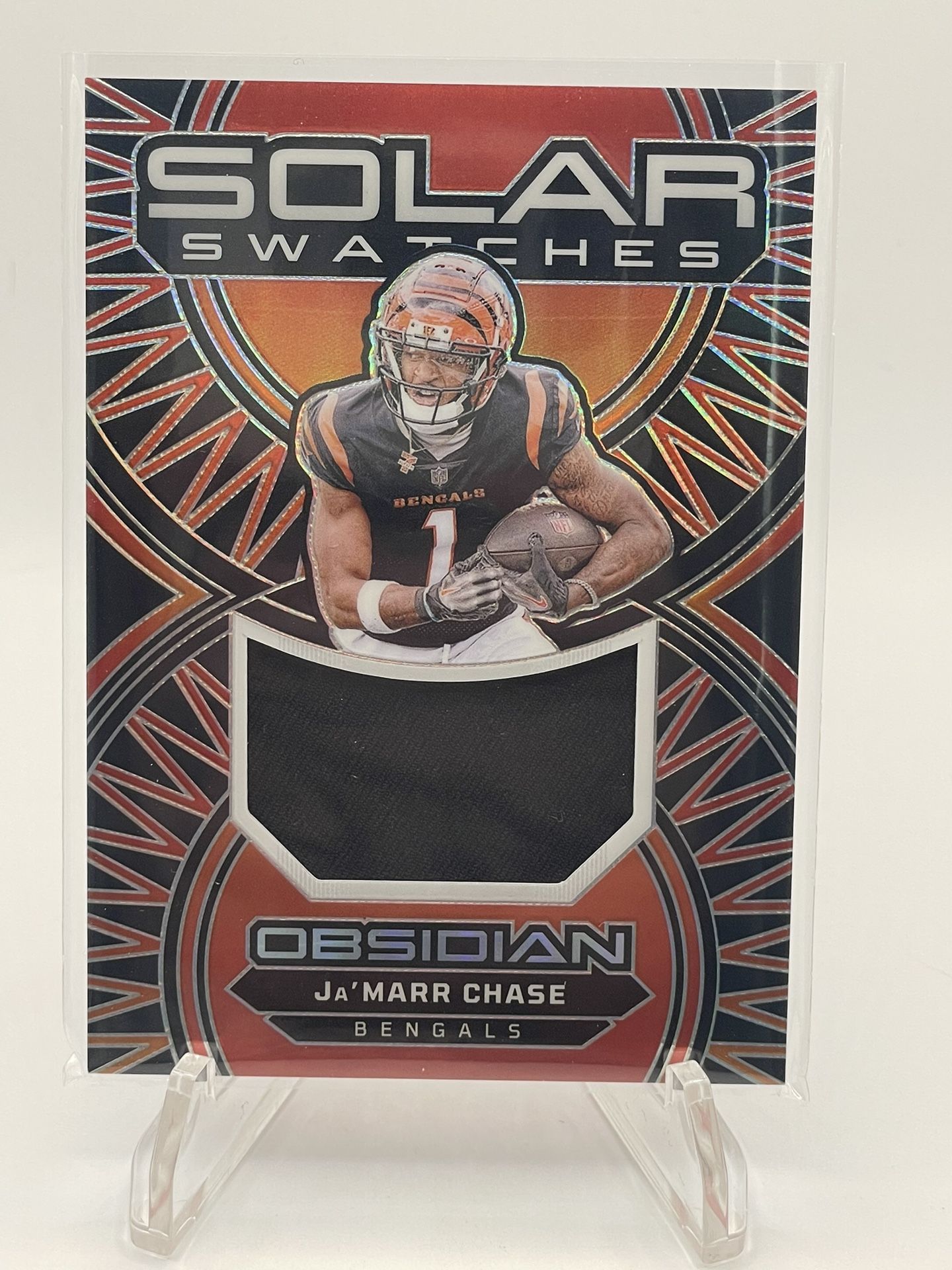 Jamarr Chase Obsidian Solar Swatches