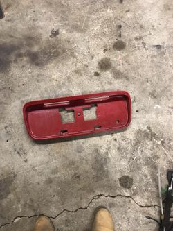 2000 Honda Civic ex coupe license plate panel