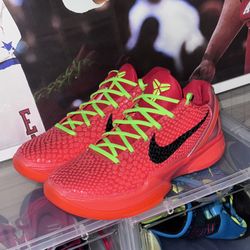 Not Nike GK 3.0 Kobe 6 “ Reversed Grinch “ Sz 10