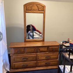 5 Piece All Wood Bedroom Set