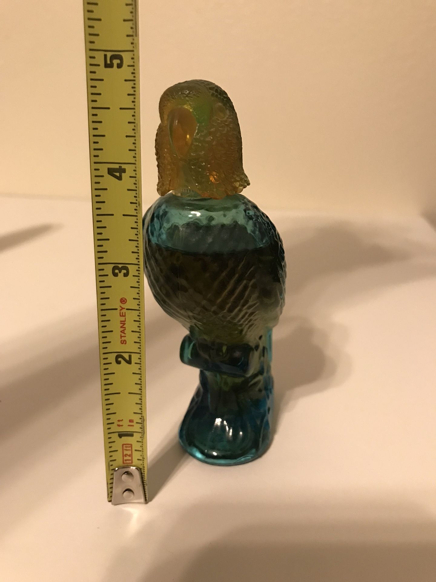 Vintage Set of 4 Empty Avon Bottles- 1 Pheasant, 1 Parrot, 1 Lamp, & 1 TeaPot