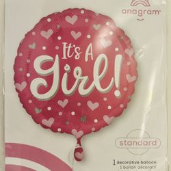 Anagram Is a Girl Foil Balloon!