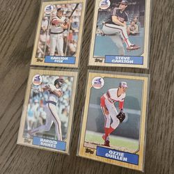 Chicago White Sox 1987 Topps 29 Baseball Cards Lot No Duplicates Clean Backs 