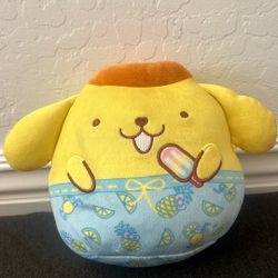 Pompompurin Beach Squishmallow