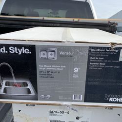 Kohler Verse Top-Mount 18 ga. Stainless Steel Kitchen Sink