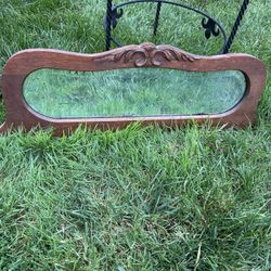 Antique Mirror Pediment 