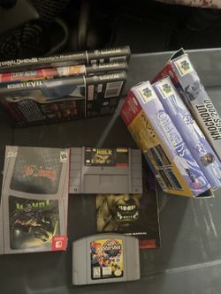 Nintendo retro Game Lot