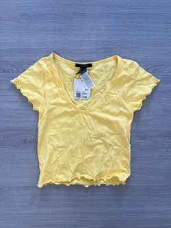 Yellow Baby Tee (**NEW)