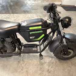Greenworks 60v Electric minibike