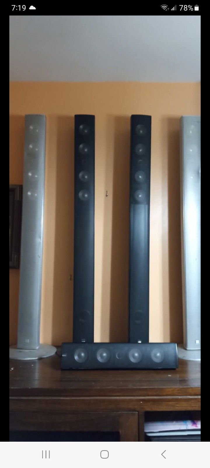 CANTON 5 WIRED HOME THEATER SPEAKER SYSTEM $800 FINAL PRICE