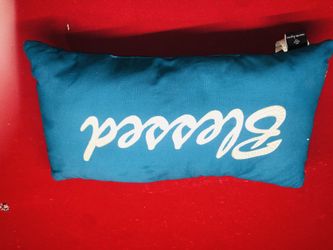 Turquoise large pillow