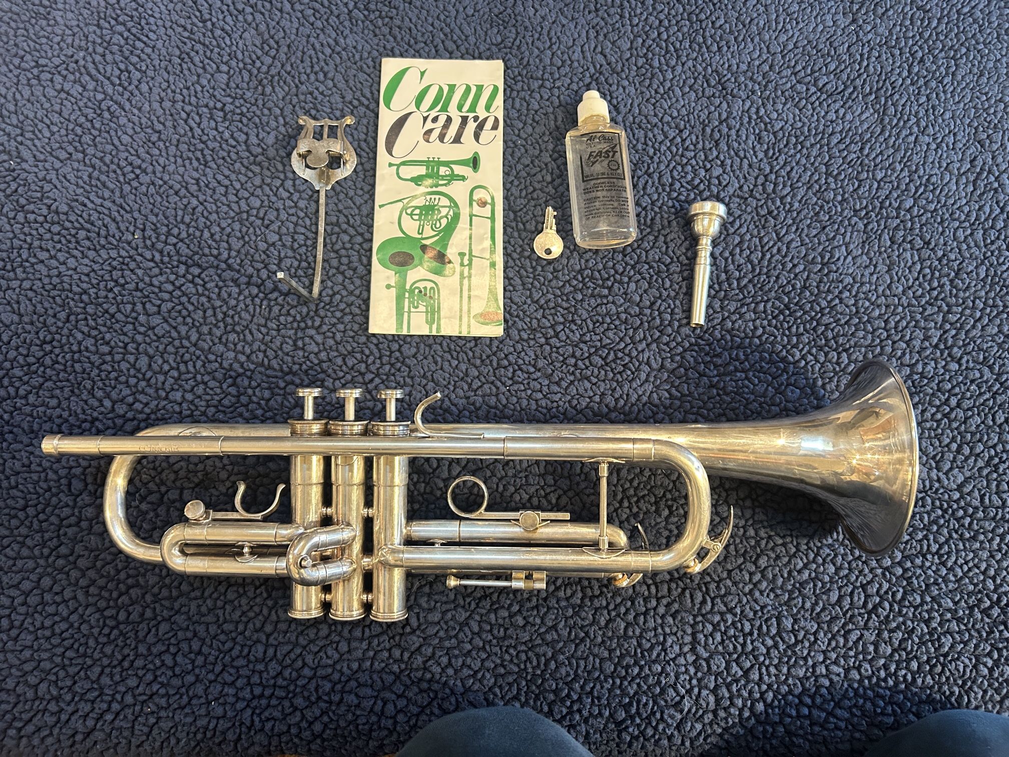 Conn Silver Trumpet