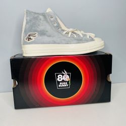Shoes Universal Unisex Converse X Bugs Bunny Chuck 70 HI 169222C  Grey Size : 9.5 & 10  Brand new with original box  100% authentic  Fast shipping