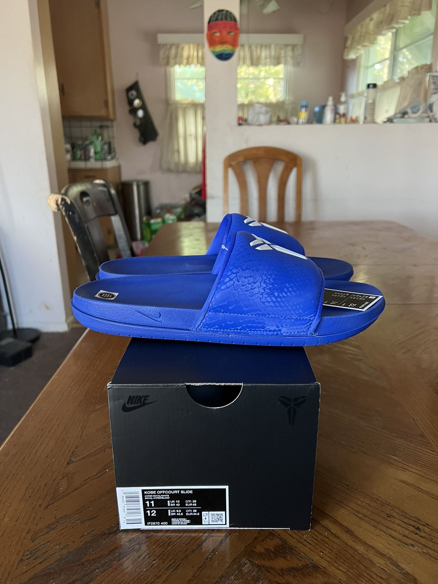 Nike Offcourt Slide Kobe Bryant Dodgers Size 11