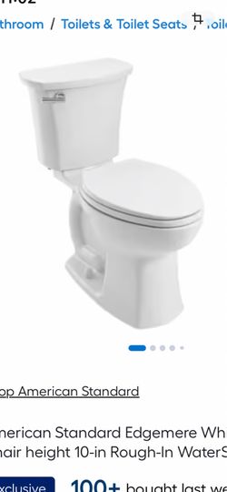 Toilet American standard edgemere toilet