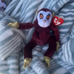 Beanie, Boo Monkey From The Zodiac Collection