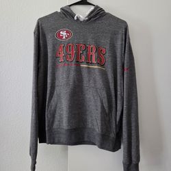 Women's 49ers Half Zip Raglan Sweatshirt