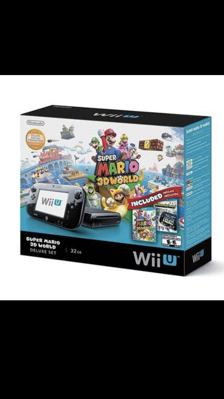 New Nintendo Wii U 32gb Deluxe Never Opened