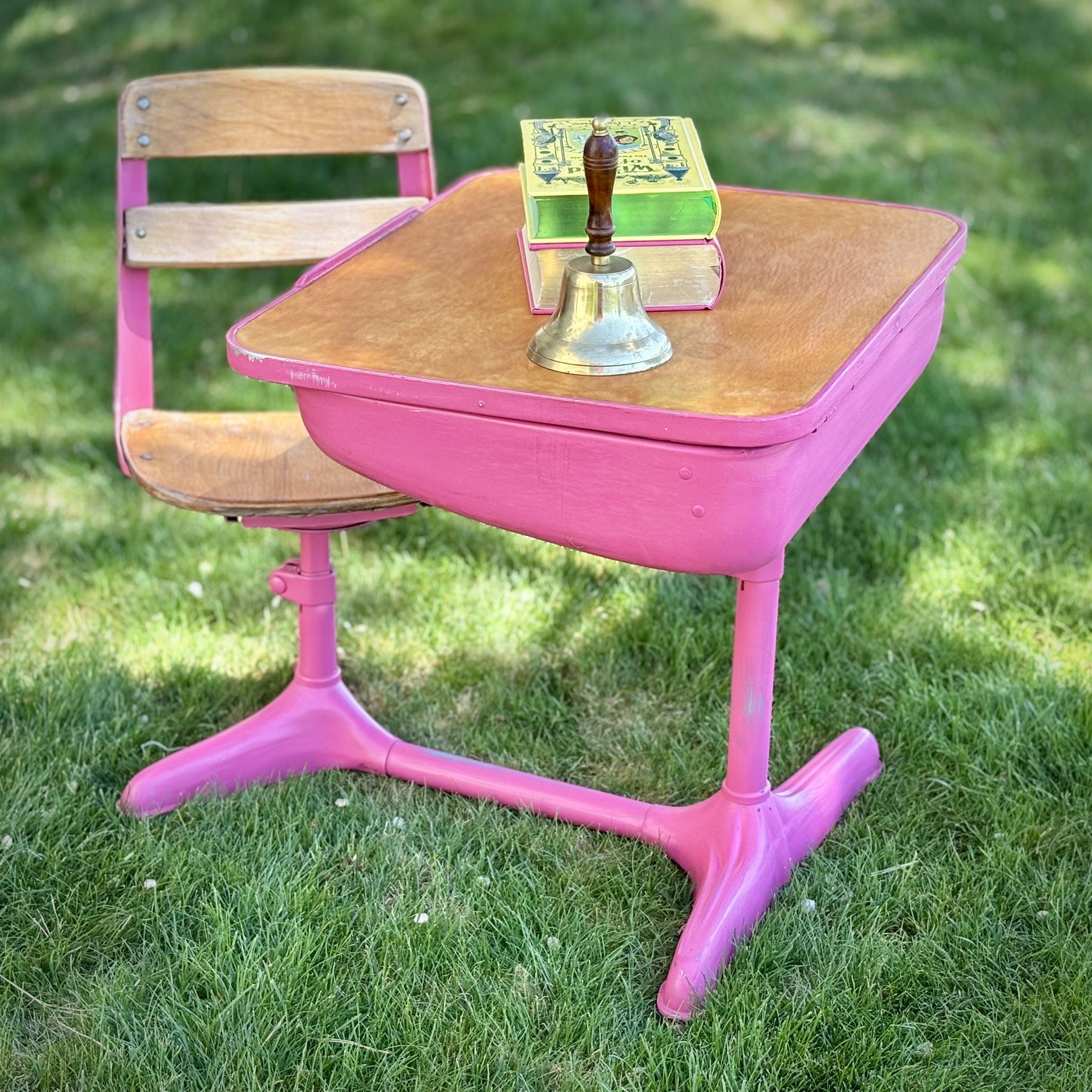 Vintage School Desk