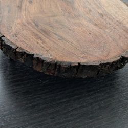 Wooden Decorative Cake/Trivet Stand, 9.5in. New 