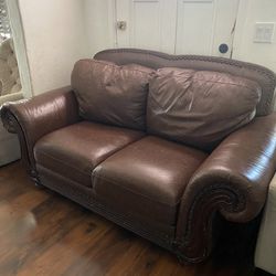 Set Of Leather Sofas