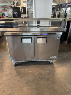 Two Door Worktop Refrigerator EVEREST ETBR2