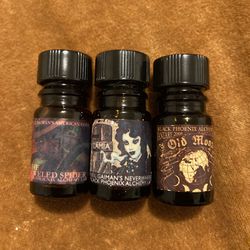 3 Full Sized: Black Phoenix Alchemy Lab Perfume Oils