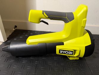 RYOBI ONE+ 18V 100 MPH 350 CFM Cordless Battery Variable-Speed Jet Fan Leaf Blower (Tool Only)