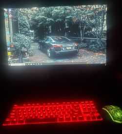 Whole PC Setup w/ Monitor, Keyboard, And Mouse.