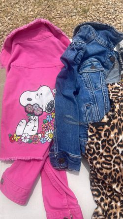 Girls jackets, dresses, skirts tops, size 6-8