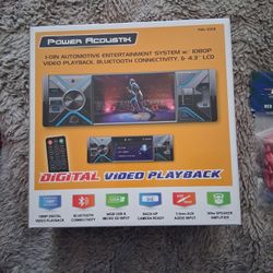 Power Acoustik Bluetooth Car Stereo Brand New In The Box 