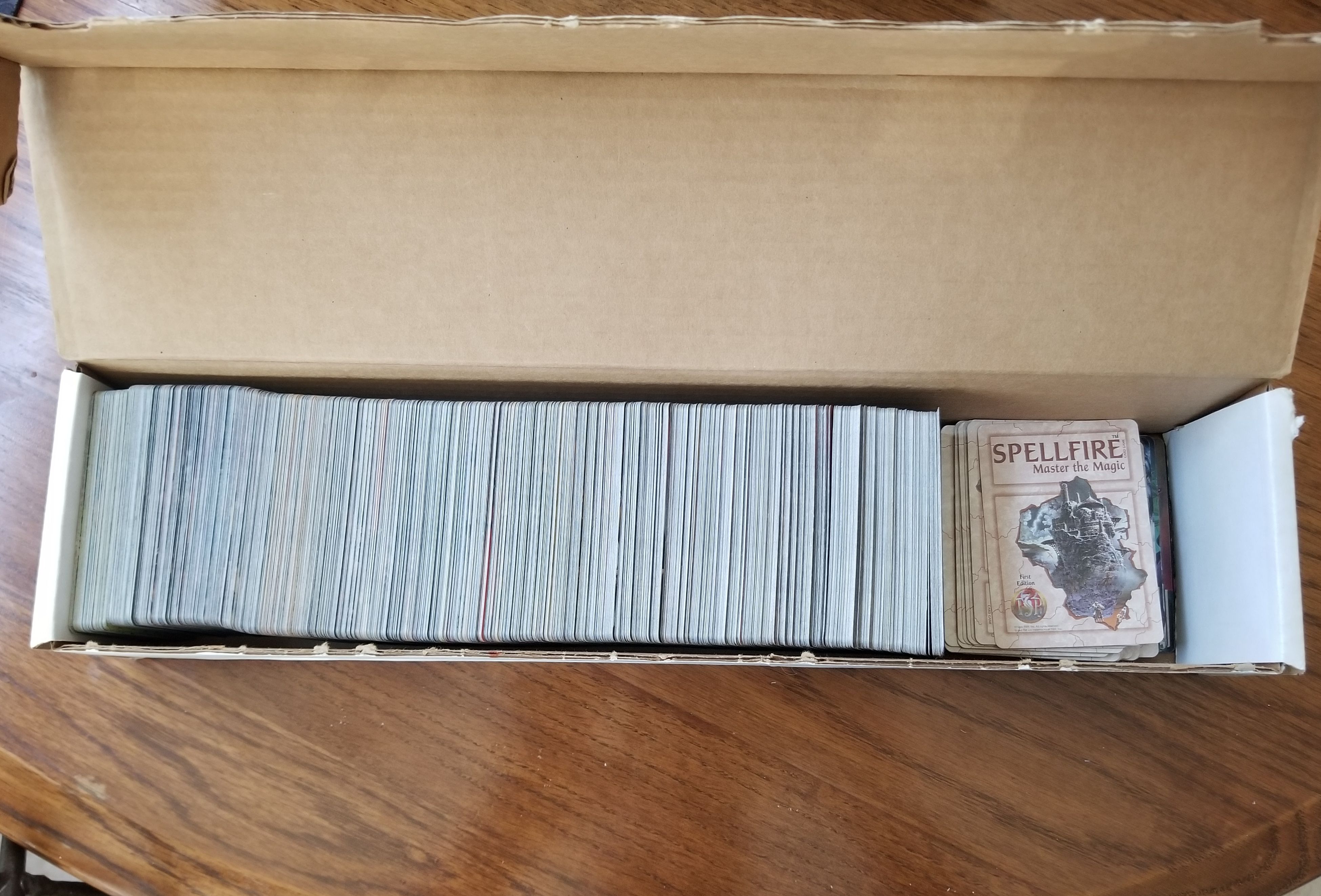 Spellfire card game CCG TCG TSR