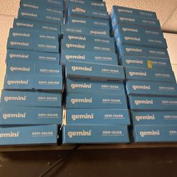 Huge Blowout Gemini GEM-12USB 12-Channel USB Mixer for Podcasts With Bluetooth and Effects