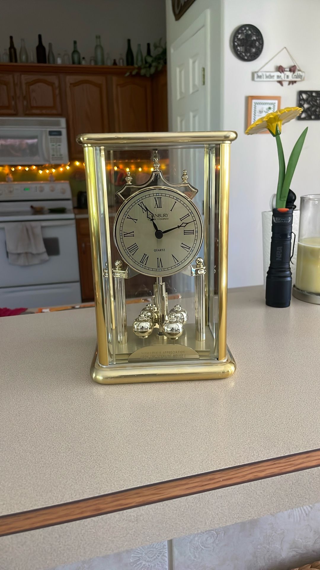 Sterling house, Dunberry clock