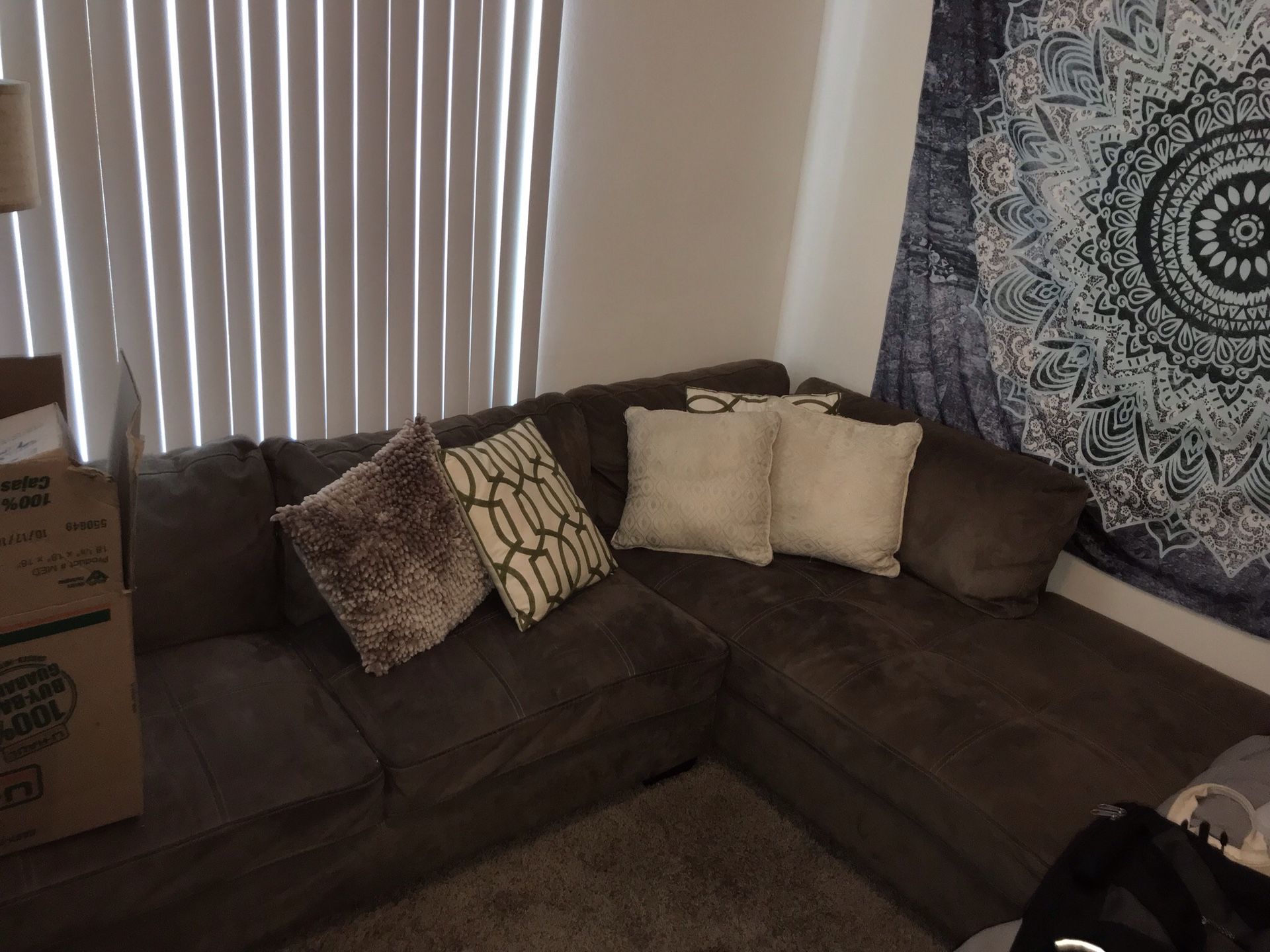 Two piece Sectional Couch