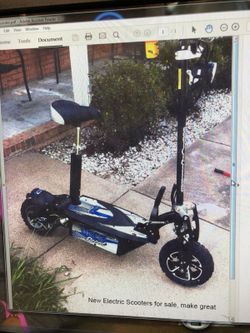 New 1600watt 48volts Fishing Scooter...