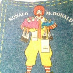 Ronald McDonald Pocket Patch Set Of 3