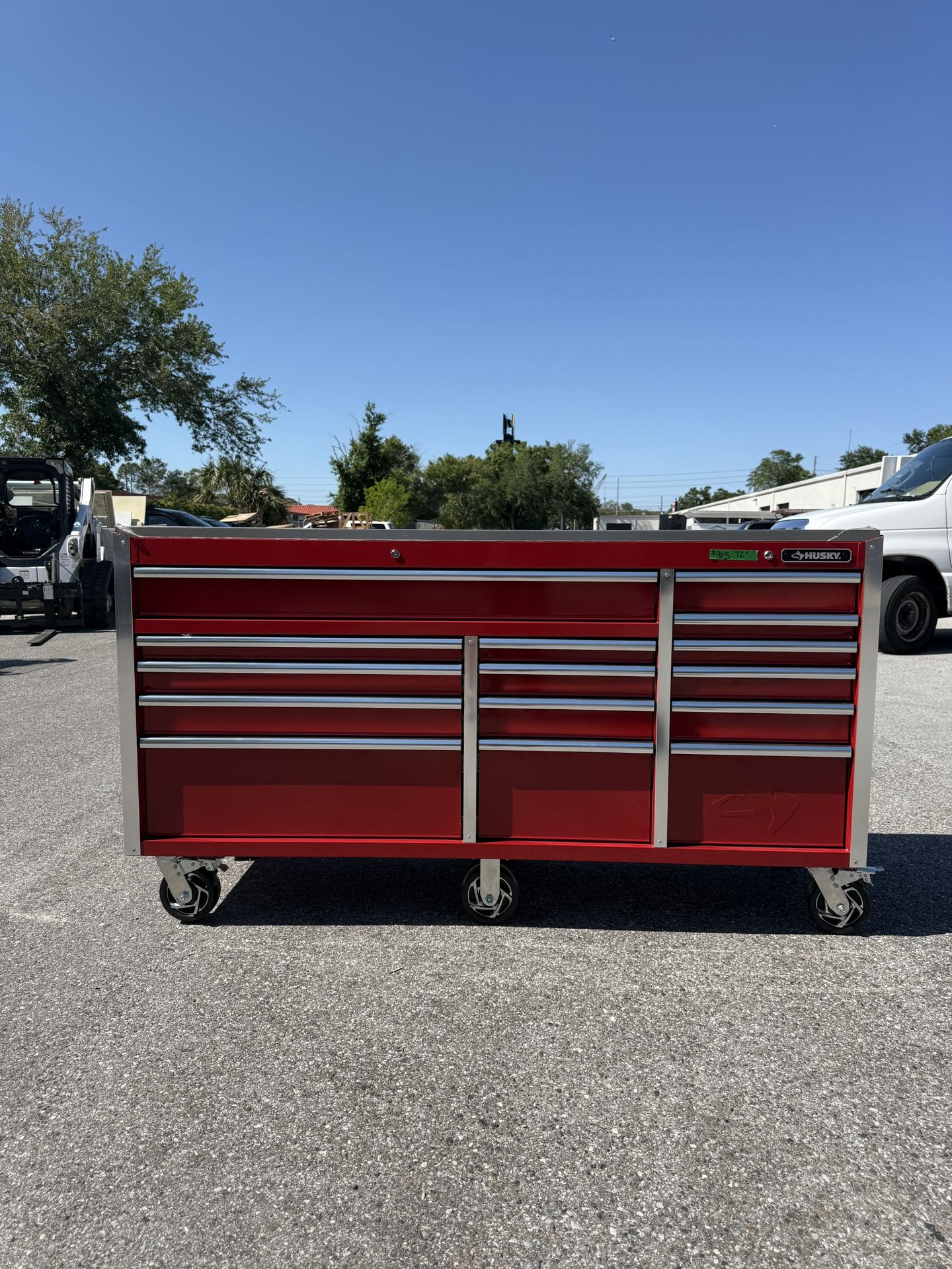 HUSKY 72” Red Glossy Tool Chest